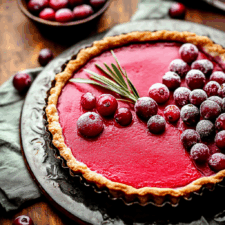 Cranberry Curd Tart Recipe
