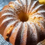 Banana Bread Bundt Cake