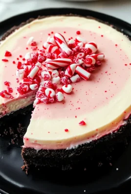 Best Christmas Peppermint Cheesecake