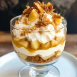 Bratapfel-Dessert im Glas