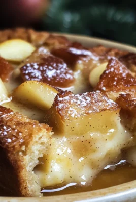 Cardamom Pear Bread Pudding