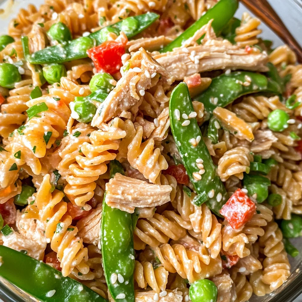 Chinese Chicken Pasta Salad