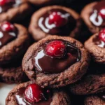 Chocolate Cherry Cookies