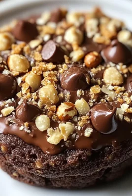 Chocolate Hazelnut Crunch Cookies