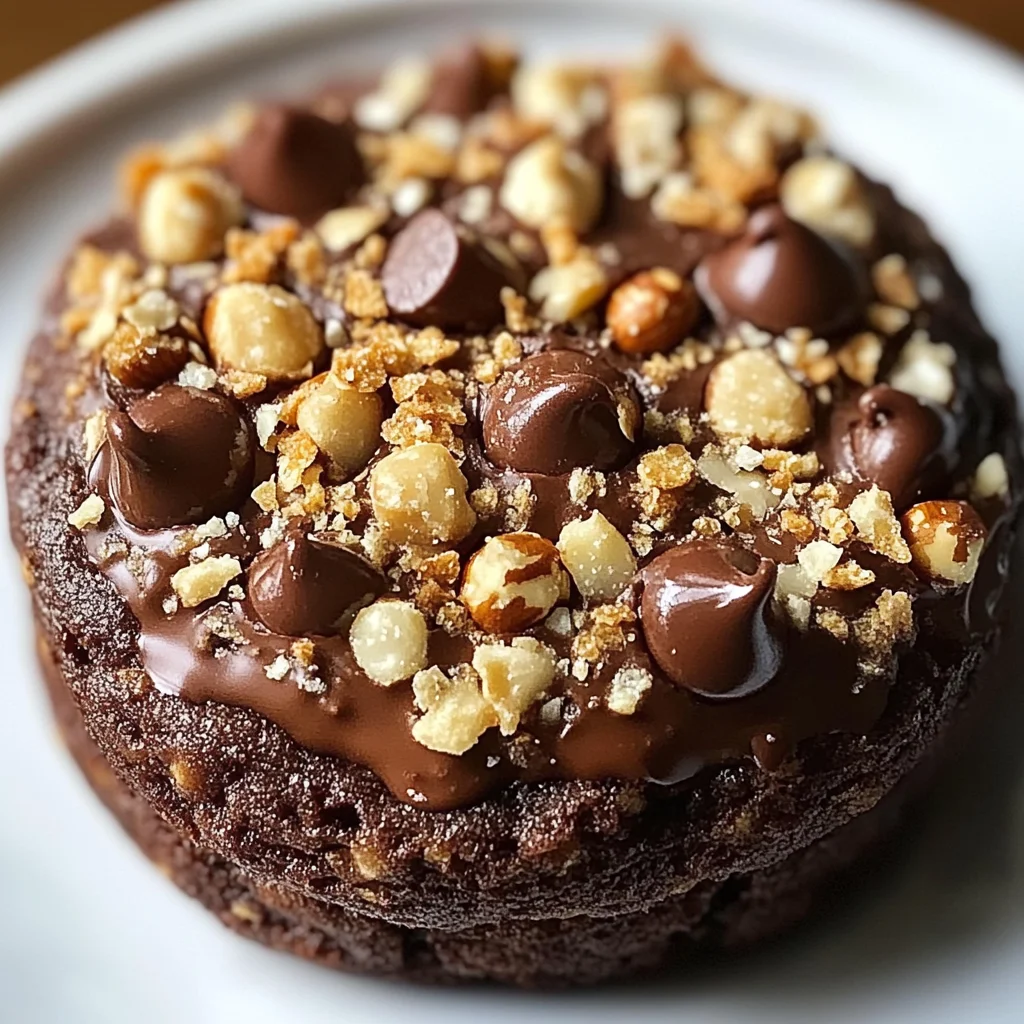 Chocolate Hazelnut Crunch Cookies