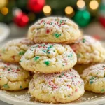 Christmas Gooey Butter Cookies