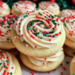 Christmas Sugar Cookies (Crumbl Copycat)