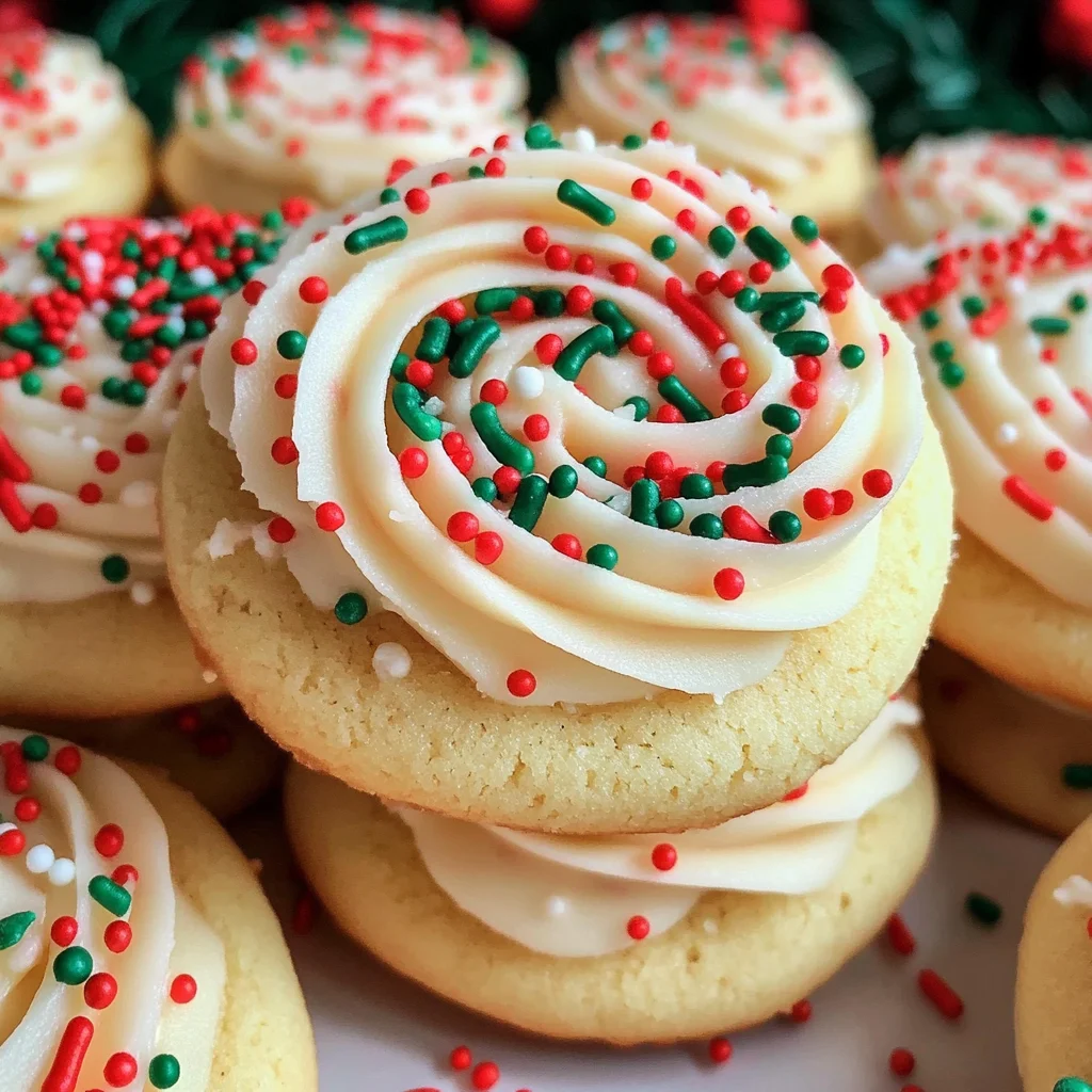 Christmas Sugar Cookies (Crumbl Copycat)