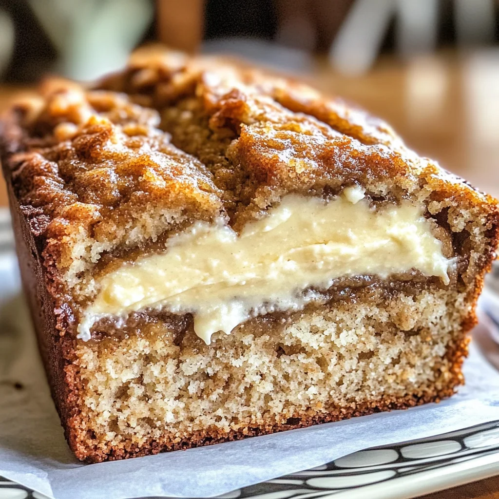 Cream Cheese Banana Bread