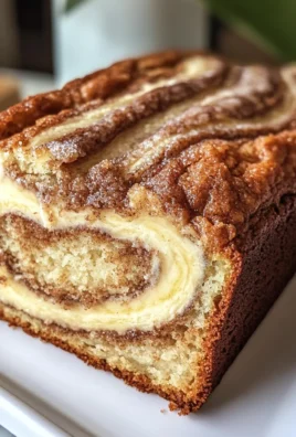 Cream Cheese Cinnamon Swirl Banana Bread