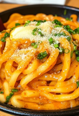 Creamy Gochujang Udon Noodles