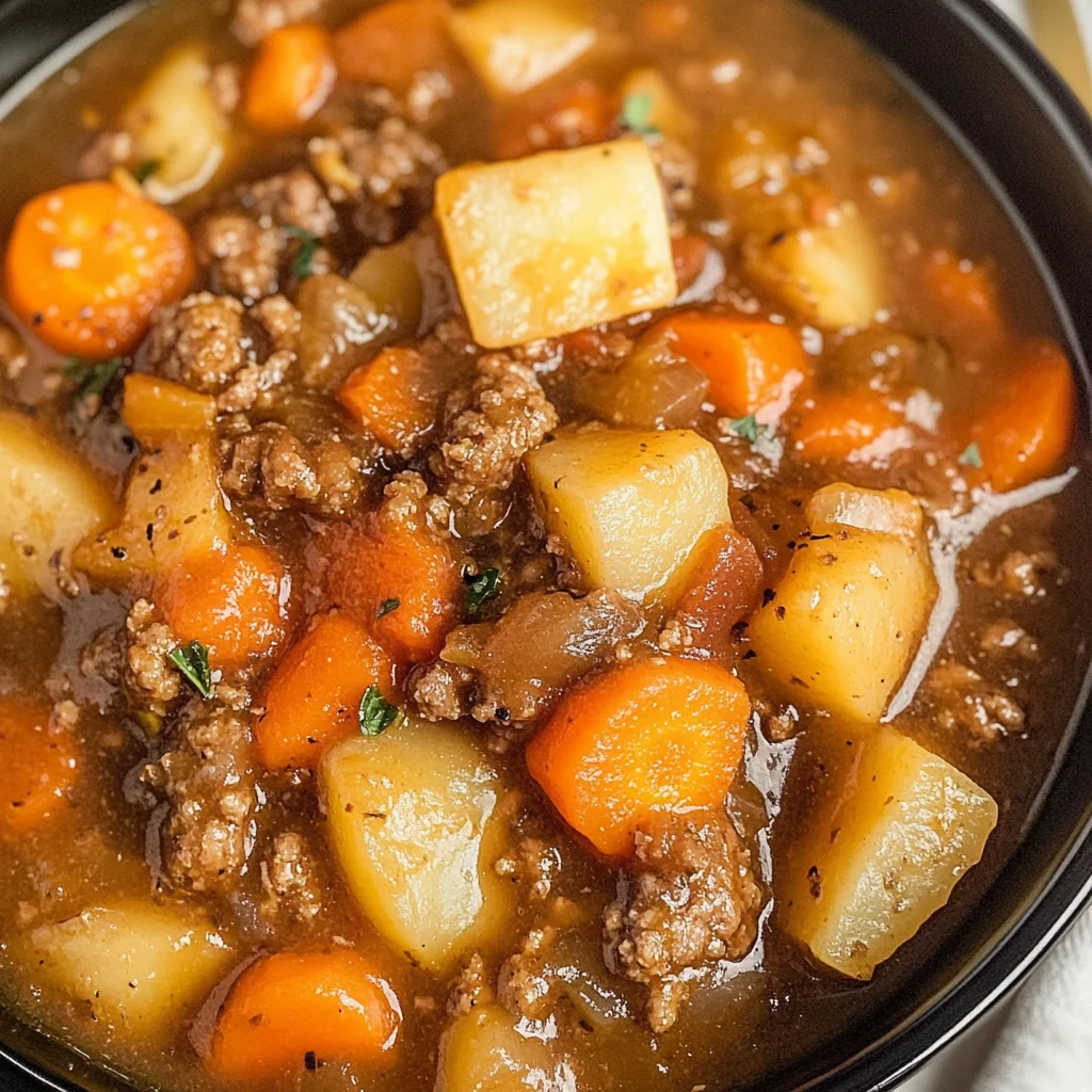 Crock Pot Poor Man's Stew