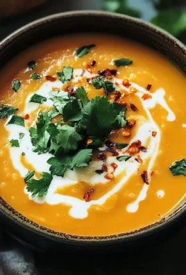 Easy Butternut Squash and Sweet Potato Soup