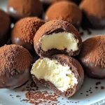 Easy Tiramisu Chocolate Truffles