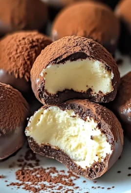 Easy Tiramisu Chocolate Truffles