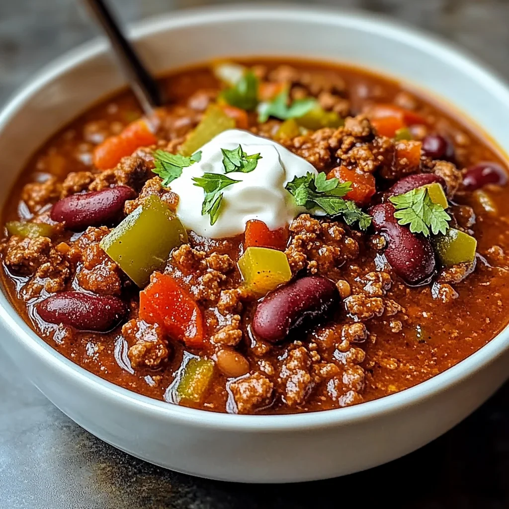 First Place Chili Recipe