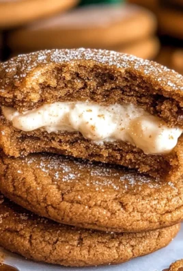 Gingerbread Cheesecake Cookies