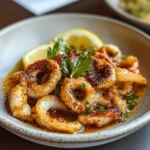 Hot butter calamari