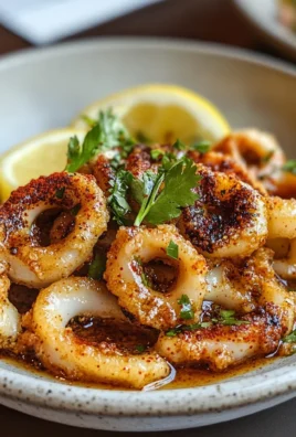 Hot butter calamari