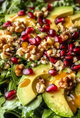 Juicy Christmas Salad with Honey Mustard Dressing