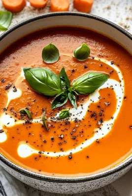 Middle-of-Winter Creamy Tomato Soup (Canned Tomatoes)