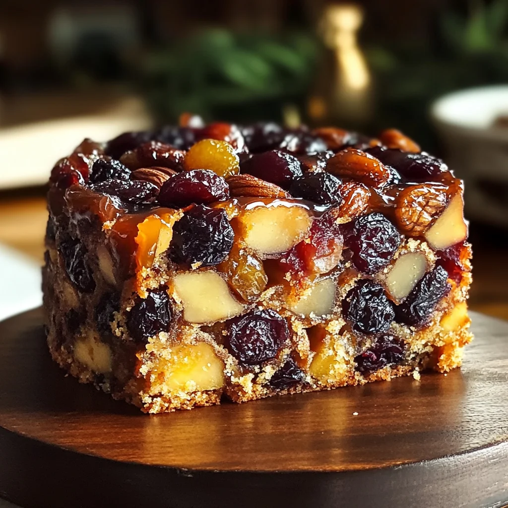 Old-Fashioned German Fruit Cake