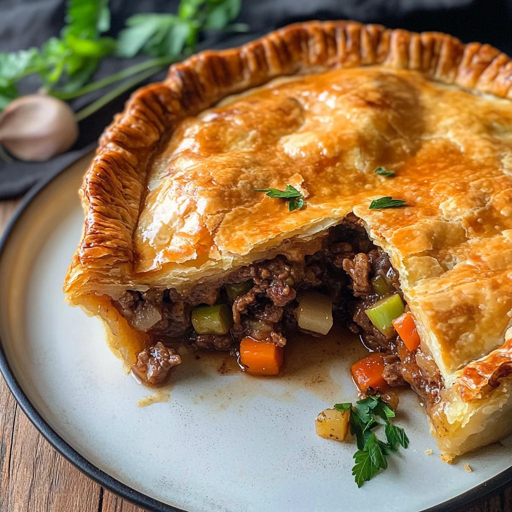 Old Fashioned Corned Beef Pie