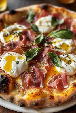 Prosciutto and Honey Burrata Pizza