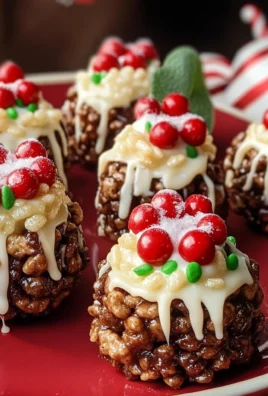 Rice Krispie Christmas Puds | Slimming & Weight Watchers Friendly
