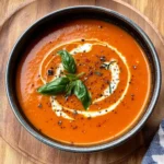 Roasted Tomato and Red Pepper Soup