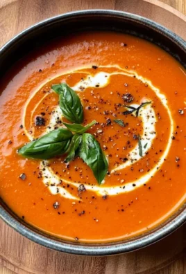 Roasted Tomato and Red Pepper Soup