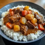 Savory Japanese beef Curry