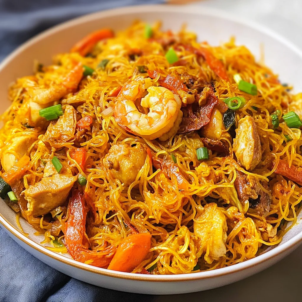 Singapore Noodles (Singapore Mei Fun)