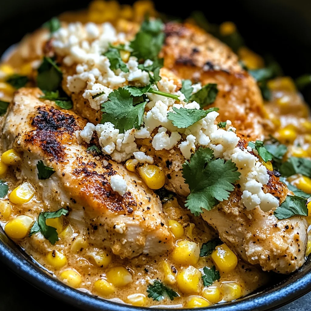 Slow Cooker Street Corn Chicken: Creamy Comfort in Every Bite