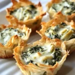 Spinach and Artichoke Dip Cups