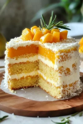 Vegan Mango Coconut Cake