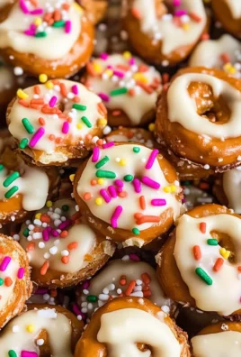 White Chocolate Peanut Butter Pretzel Bites