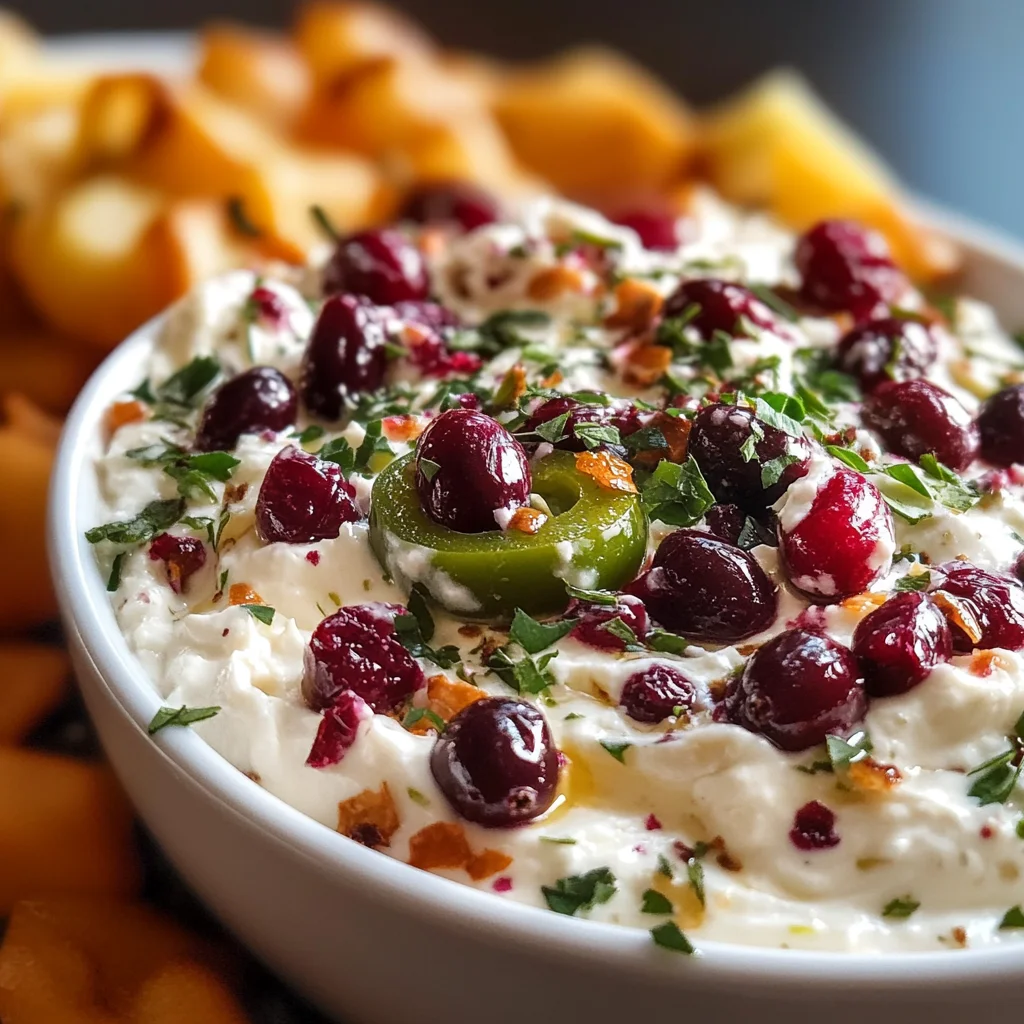 cranberry jalapeno cream cheese dip