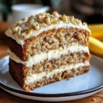 Banana Bread Cake with Cream Cheese Frosting