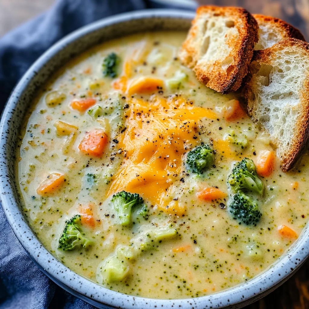 Broccoli Cheddar Soup