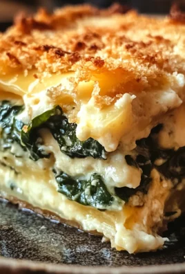 Cheesy Italian Spinach Bake