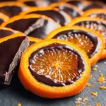 Chocolate-Dipped Candied Oranges