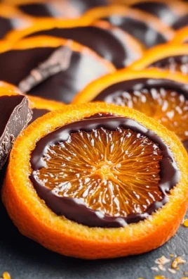 Chocolate-Dipped Candied Oranges
