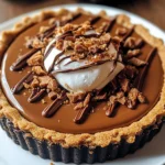 Chocolate Biscoff Tart