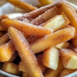 Cinnamon Sugar Apple Fries