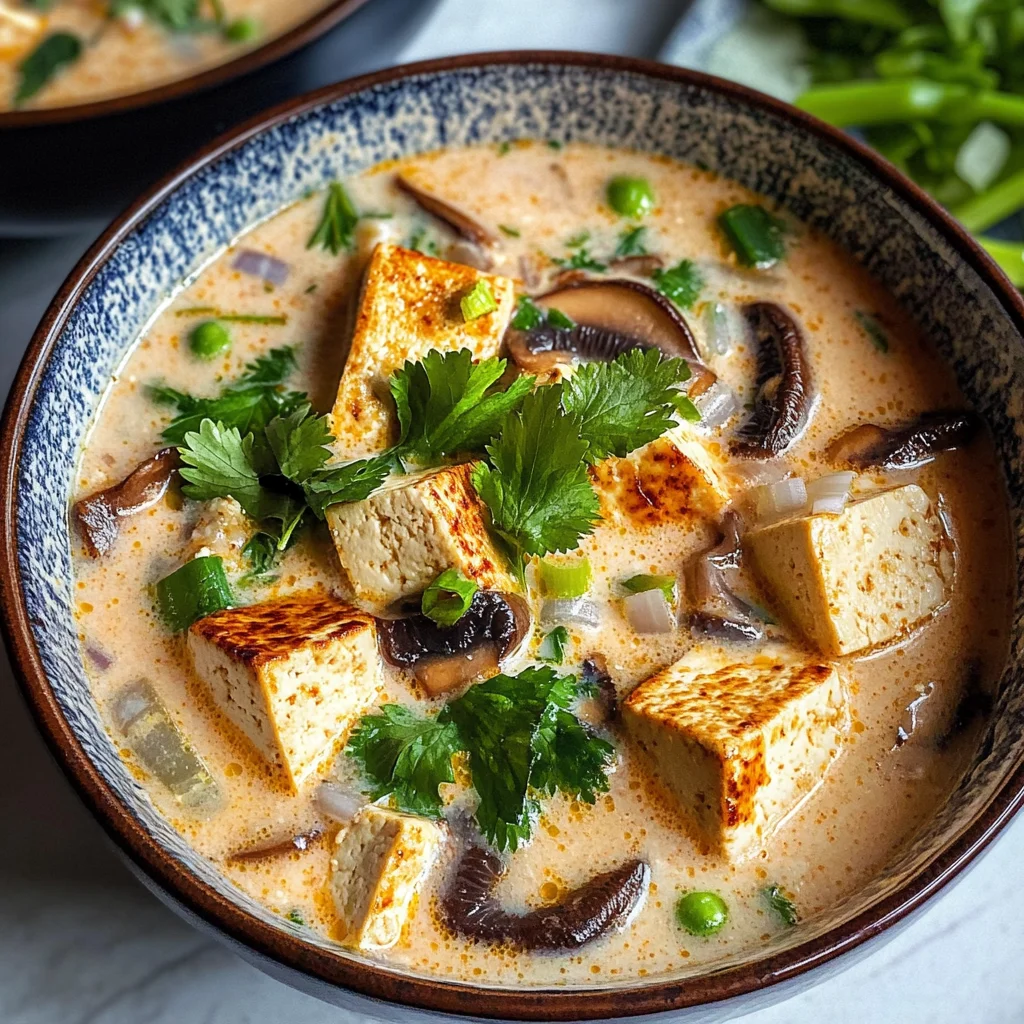 Coconut Tofu Soup