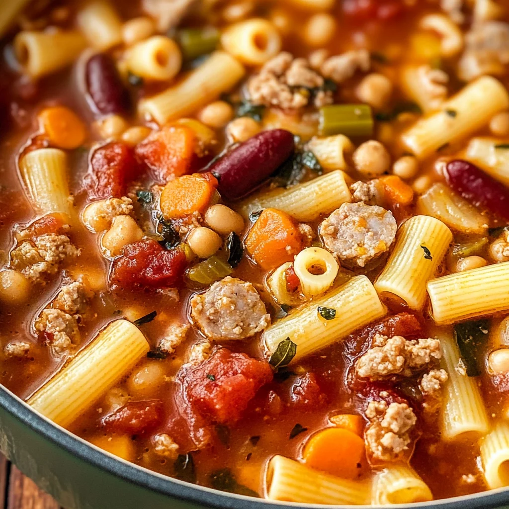 Copycat Olive Garden Pasta e Fagioli Soup
