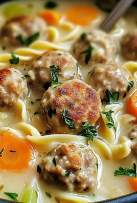 Cozy Swedish Meatball Soup Recipe