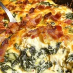 Creamed Spinach Bake