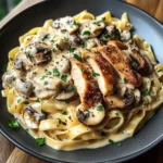Creamy Chicken & Mushroom Tagliatelle Recipe